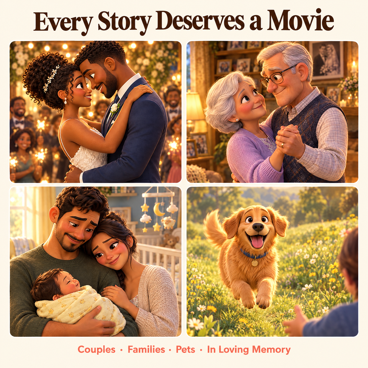 Your Love Story, as an Animated Movie.