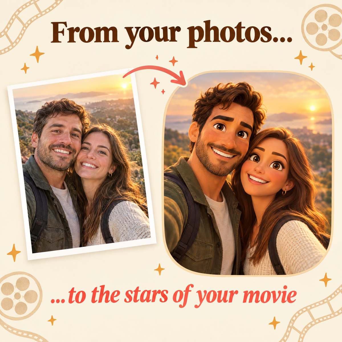 Your Love Story, as an Animated Movie.